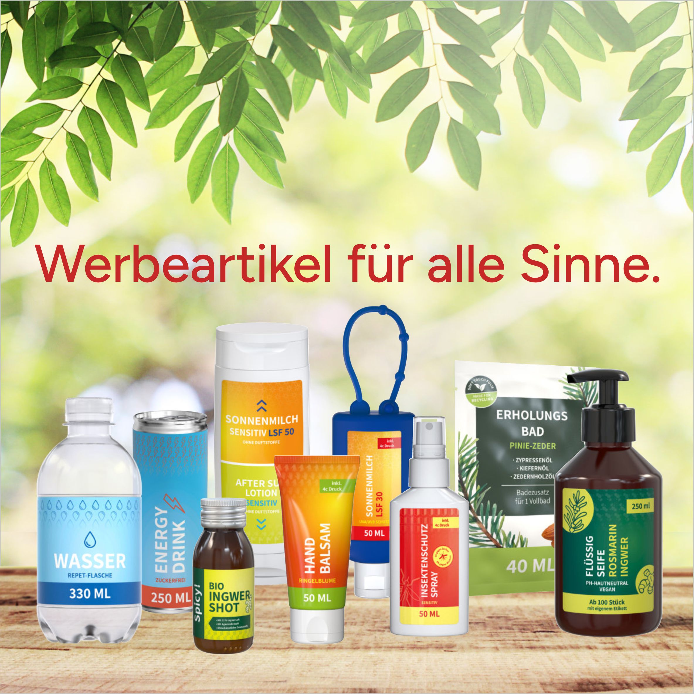 Werbung für die Sinne 2026